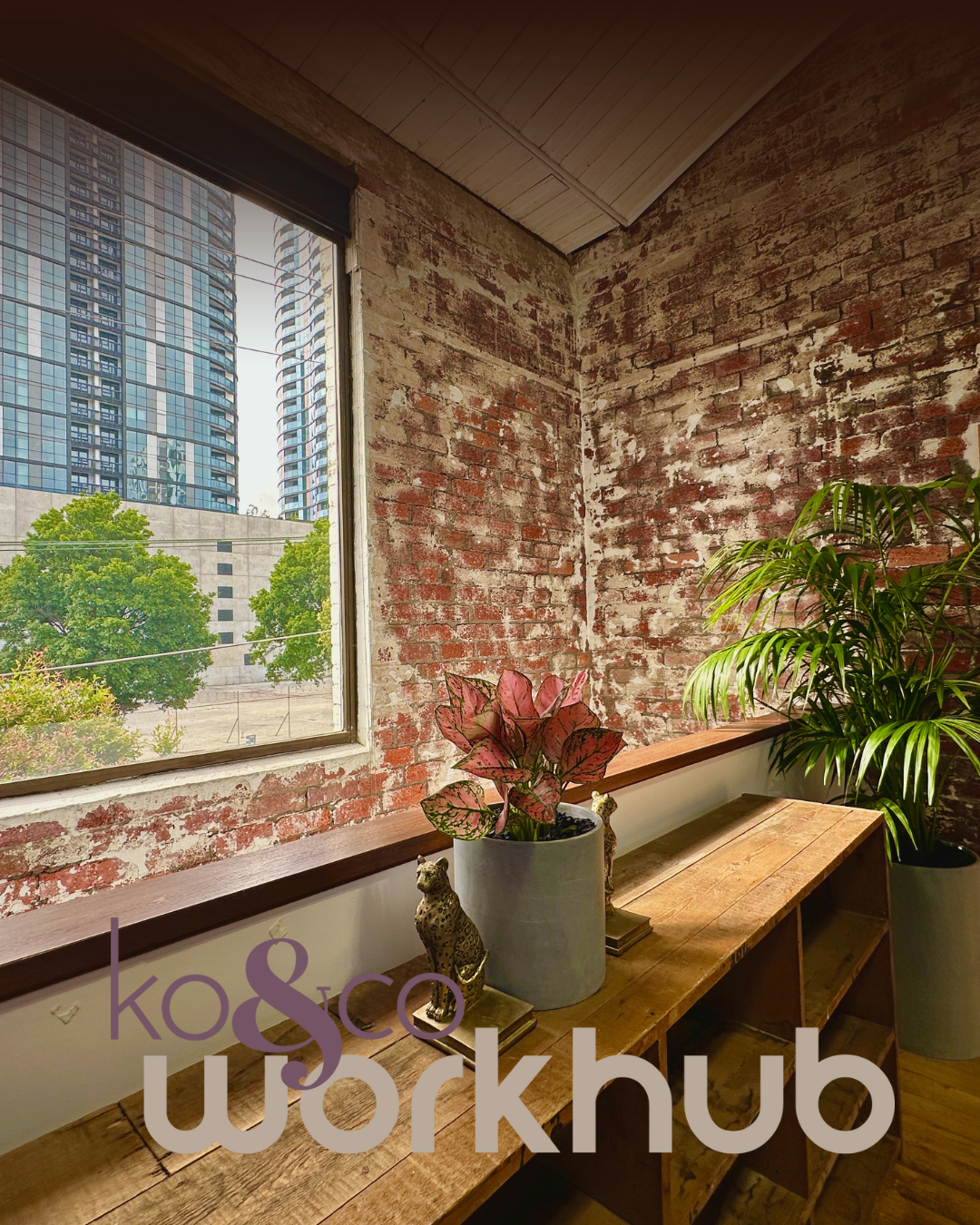 ko&co workhub is a coworking shared office in South Melbourne—and the creative playground to Kendra Creative’s brand lab. Brand identity